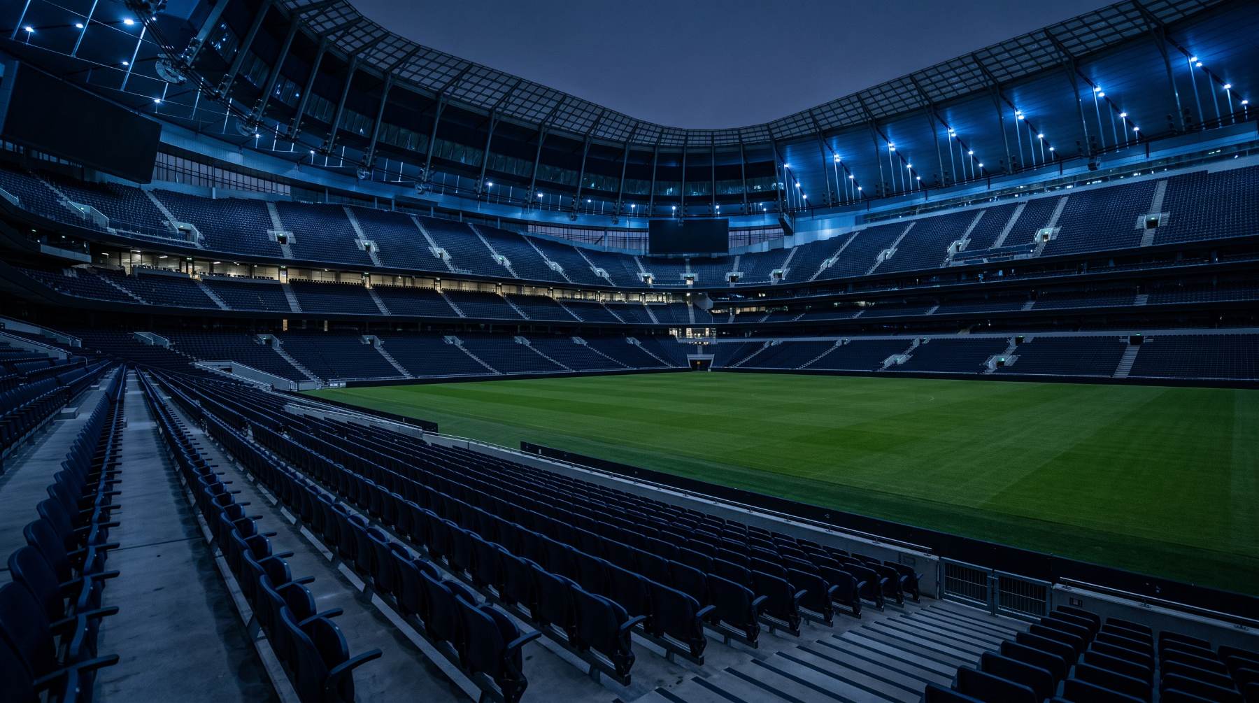 Stadium at night